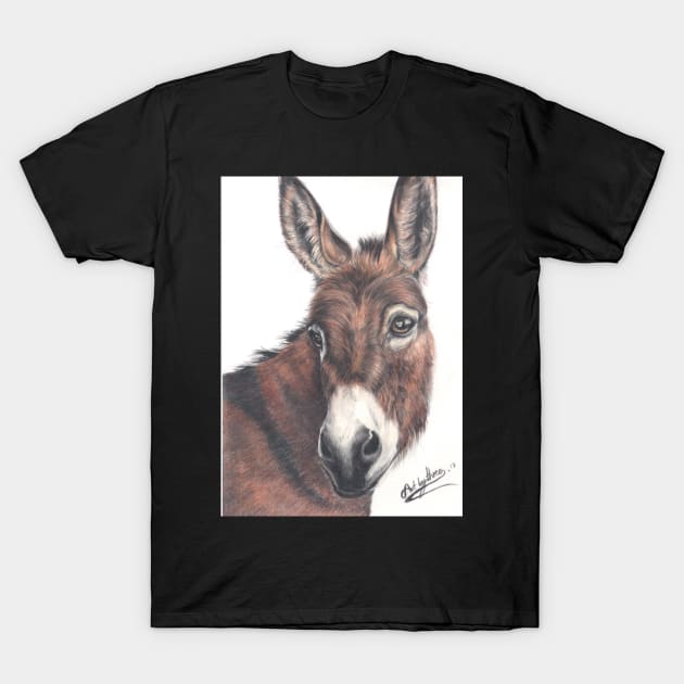 Donkey Face T-Shirt by Artbythree